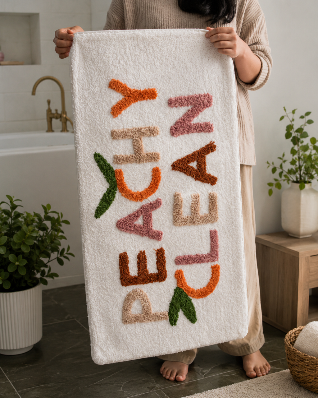 Peachy Clean Bath Mat