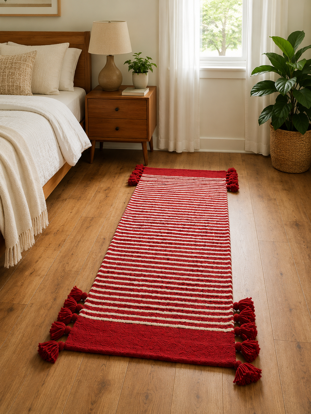 Ruby Stripe Rug