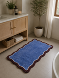 Azure Wave Bath Mat