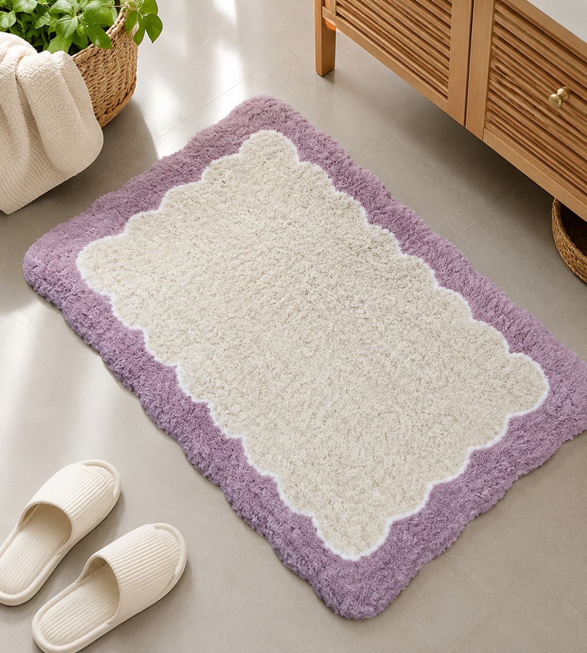Lavender Bath Mat