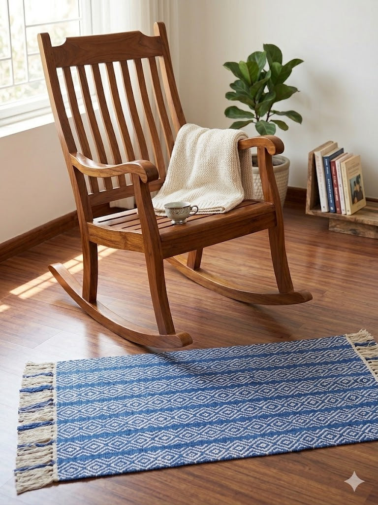 Handwoven Cotton Rug