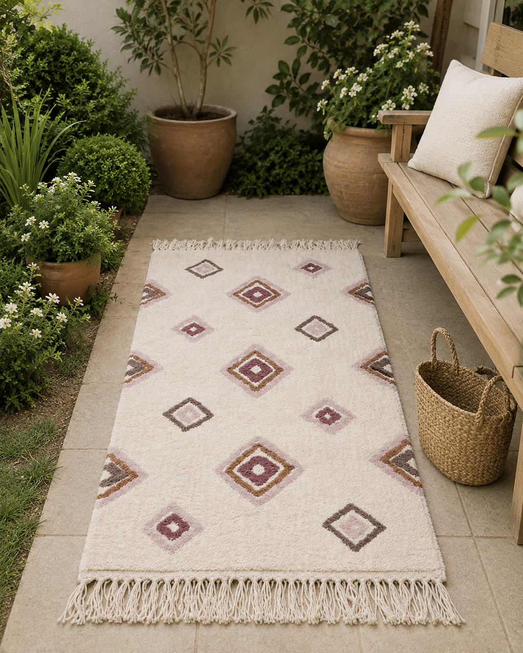 Diamond Runner Rug