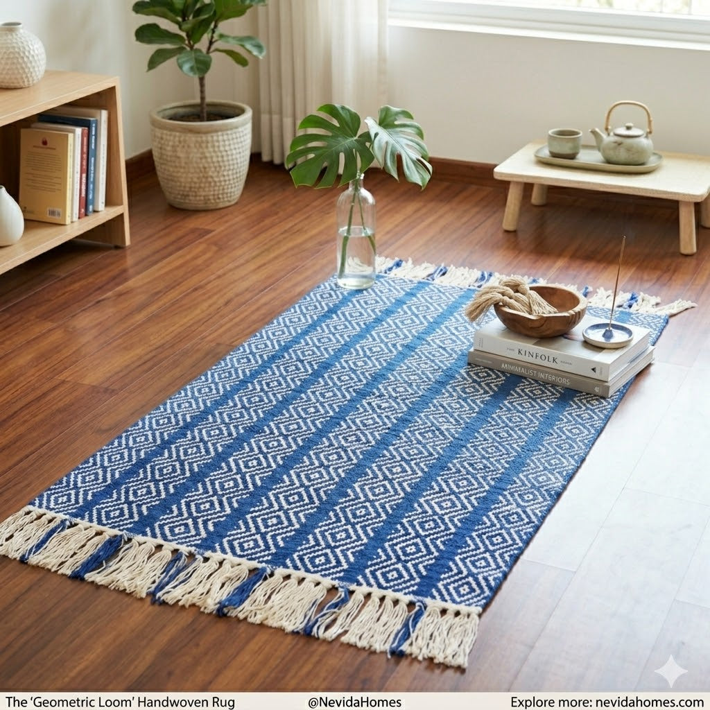 Handwoven Cotton Rug